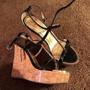 High heel wedges